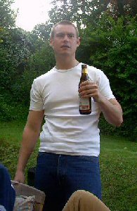 Roli mit Bier